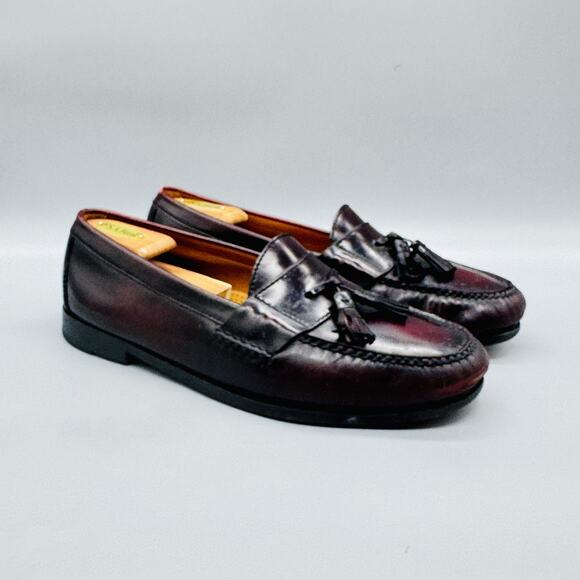 Cole Haan Shoes Mens 10.5 Brown Leather Tassel Loafers Slip On Casual Comfort main image 9